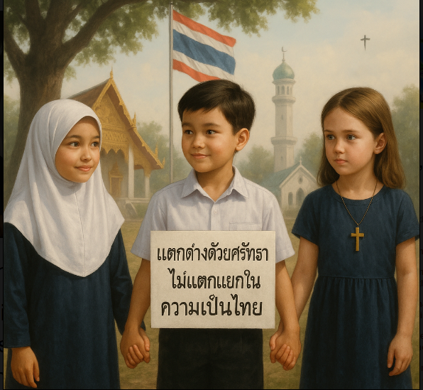Berbeda dalam Agama Tidak Berarti Terpisah dari Identitas Thailand